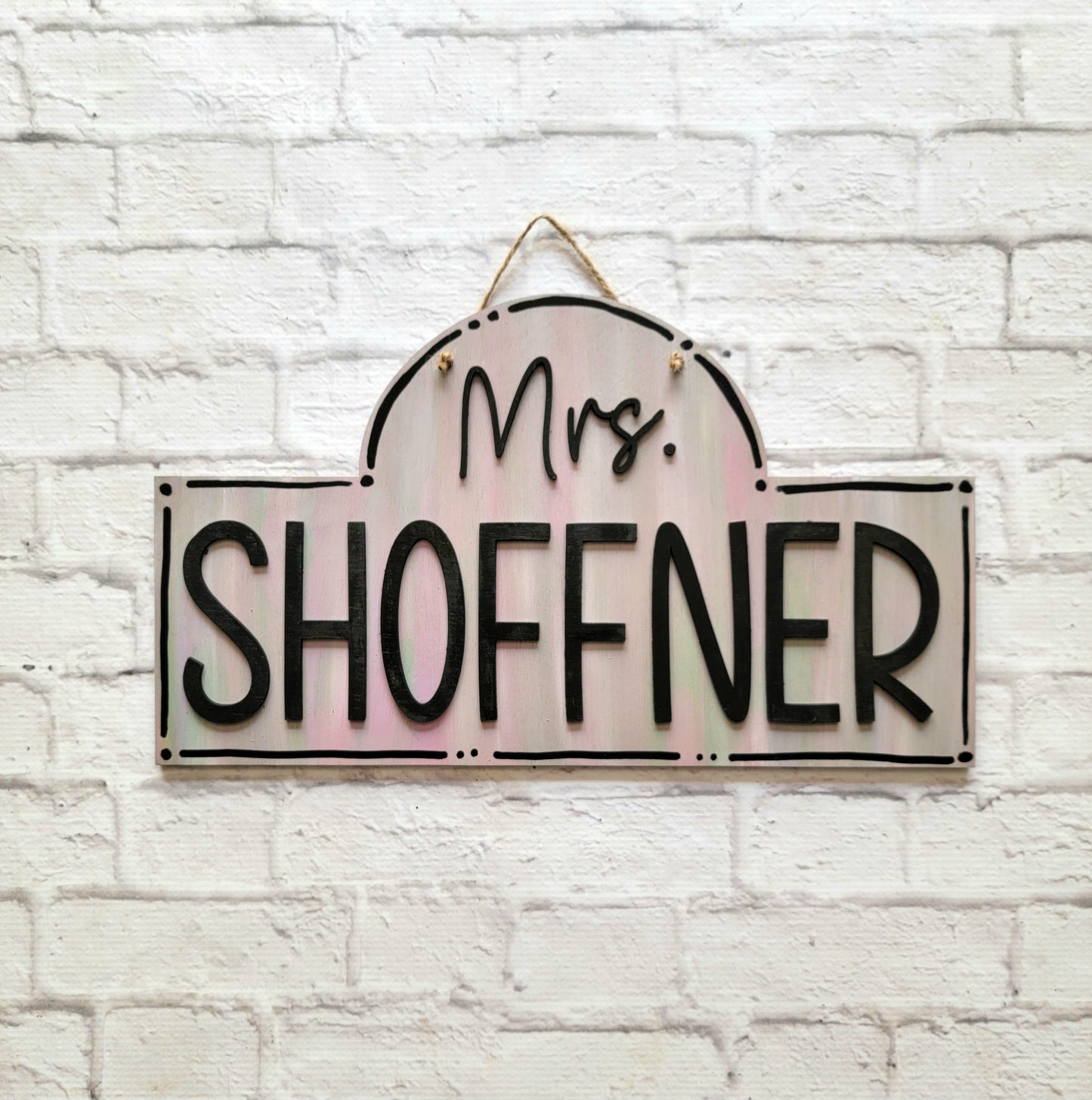 Teacher Door Hanger