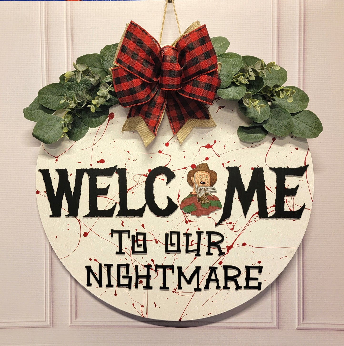 Freddy Welcome Door Hanger