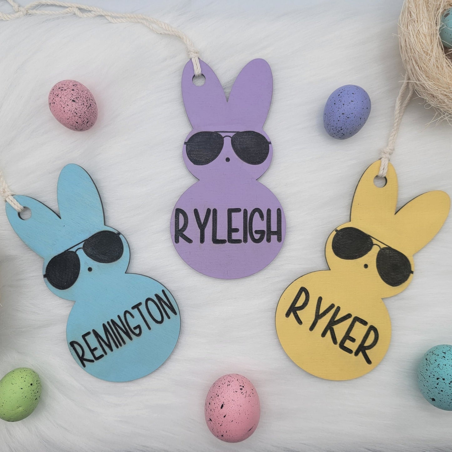 Easter Basket Peep Tag