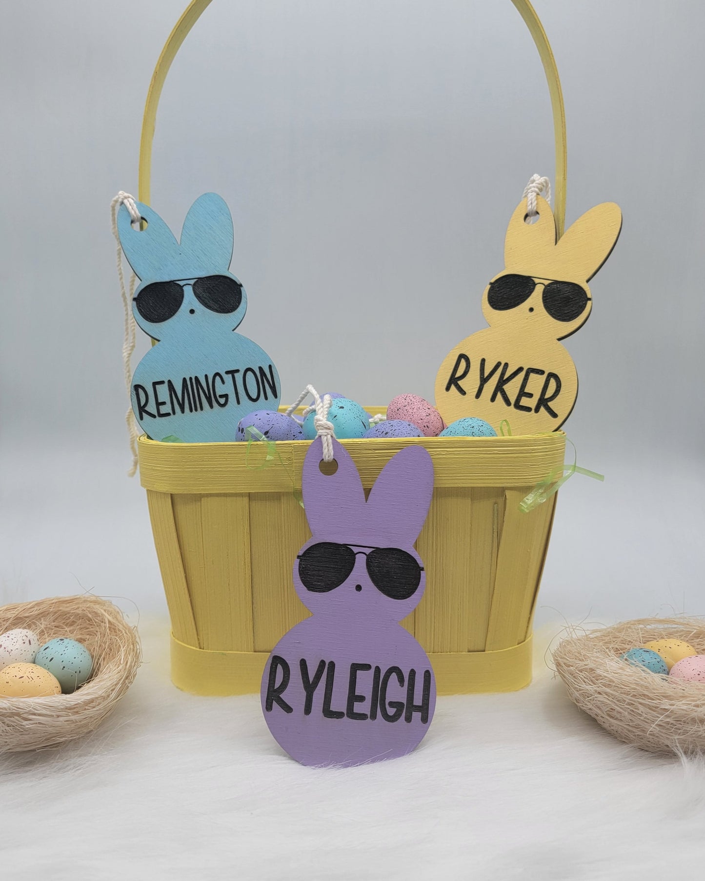 Easter Basket Peep Tag