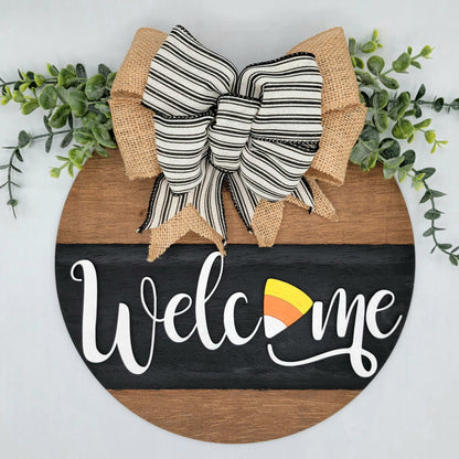 Halloween Welcome Door Hanger