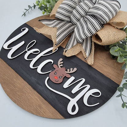 Christmas Welcome Door Hanger