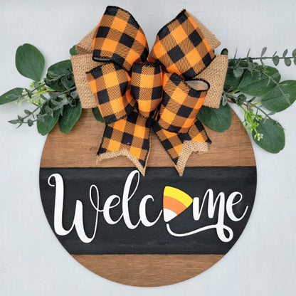 Halloween Welcome Door Hanger