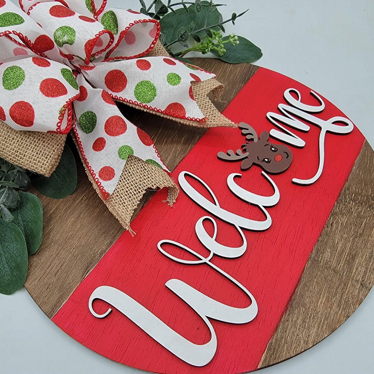 Christmas Welcome Door Hanger