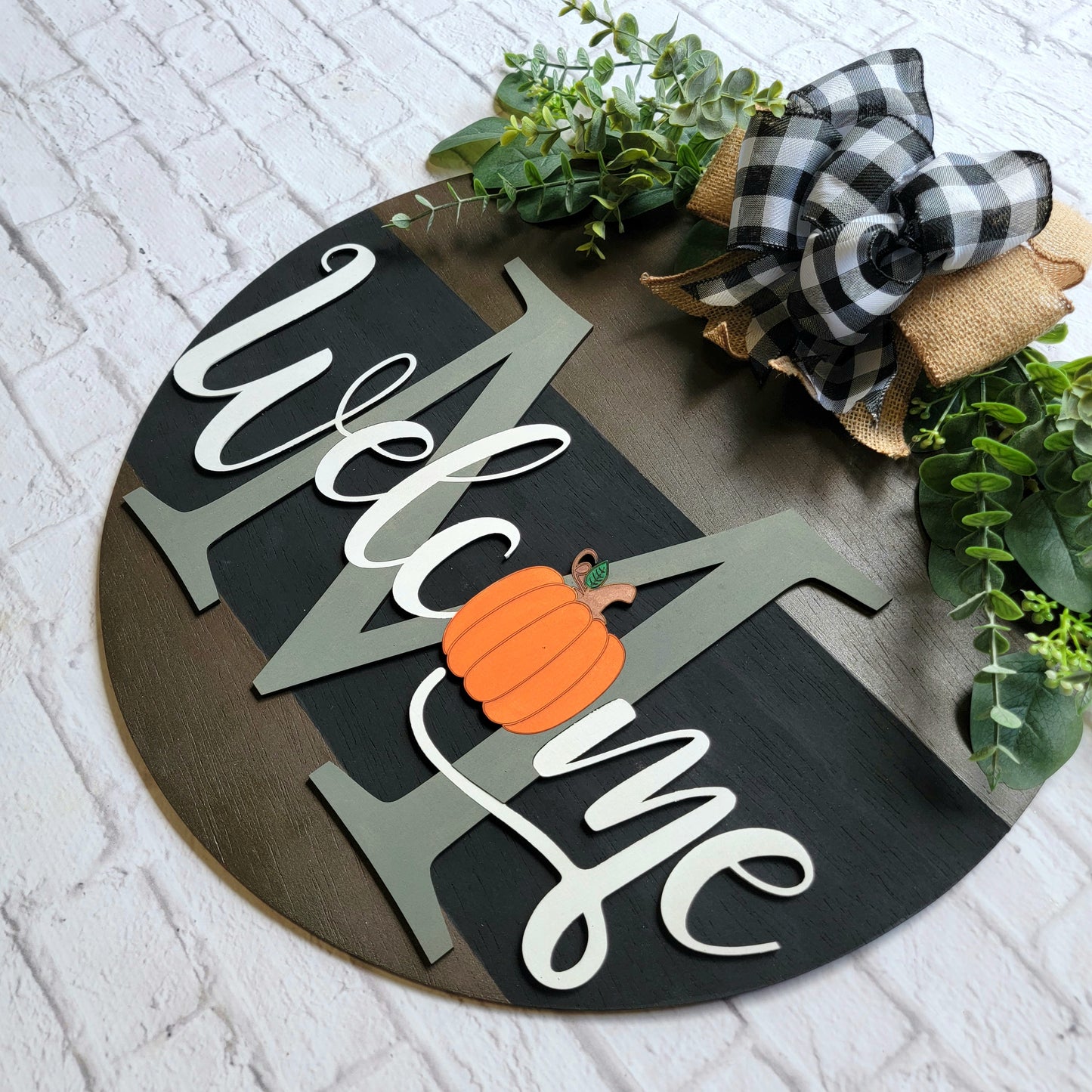 Fall Welcome Door Hanger