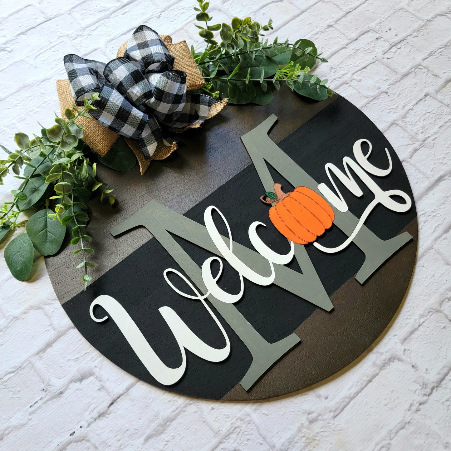 Fall Welcome Door Hanger