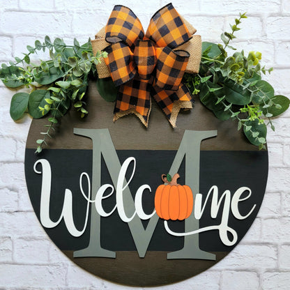 Fall Welcome Door Hanger