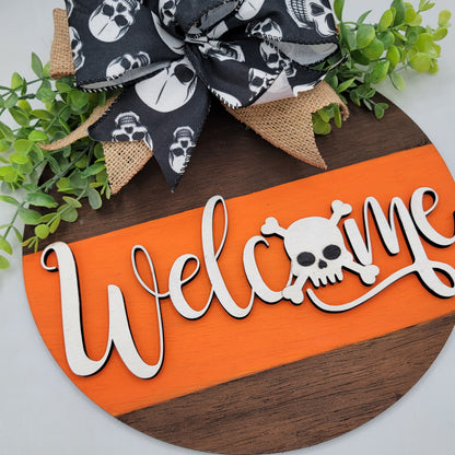 Halloween Welcome Door Hanger