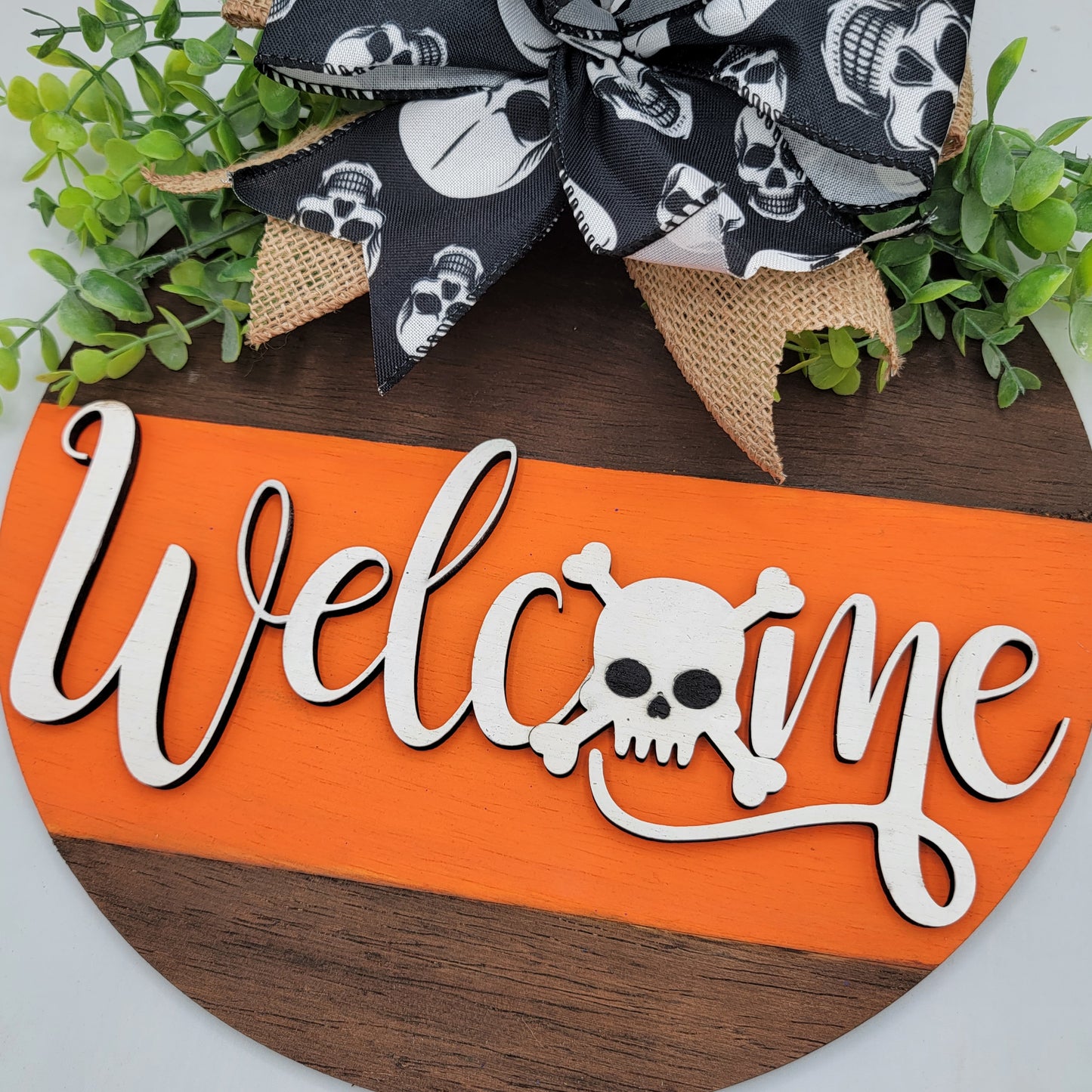 Halloween Welcome Door Hanger