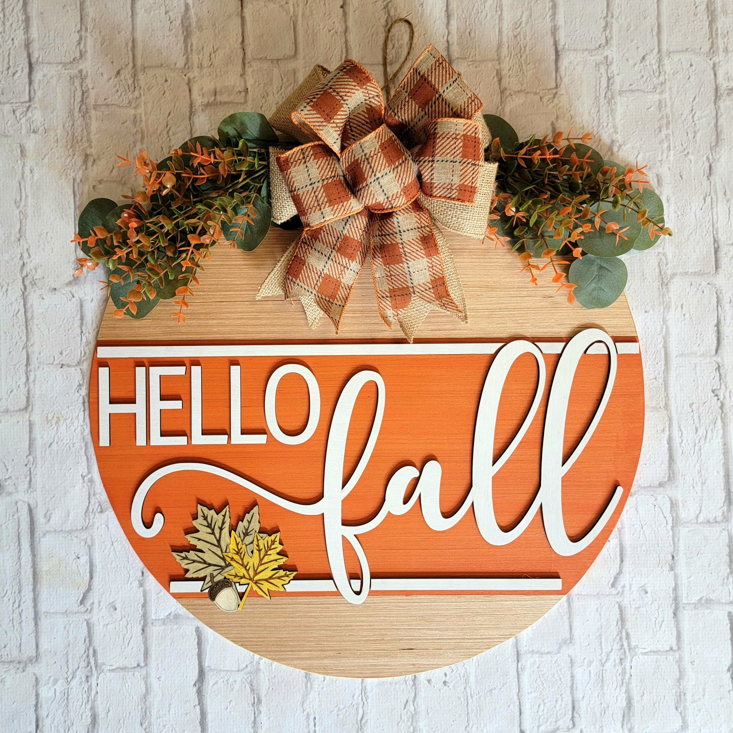 Hello Fall Door Hanger