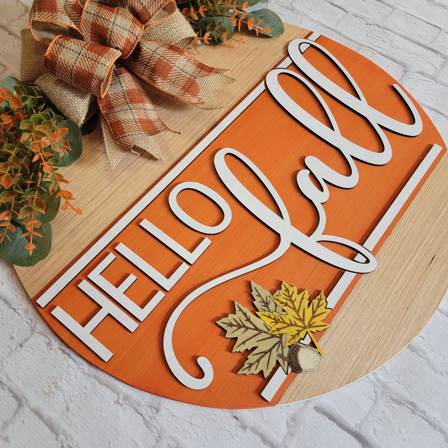 Hello Fall Door Hanger