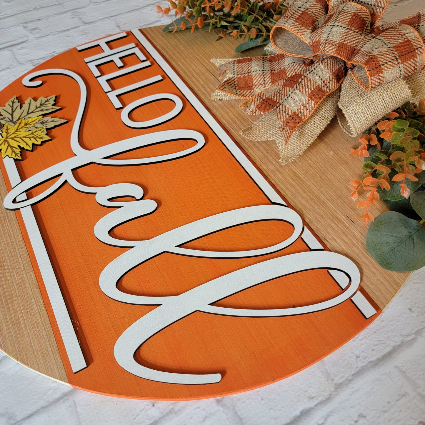 Hello Fall Door Hanger