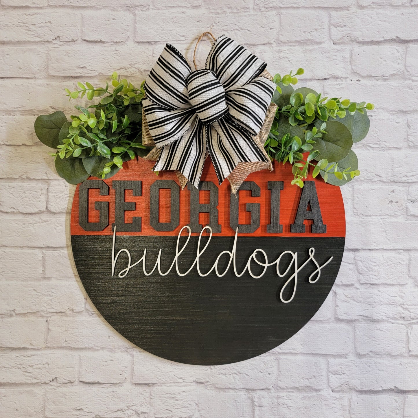 Georgia Bulldogs Football Door Hanger