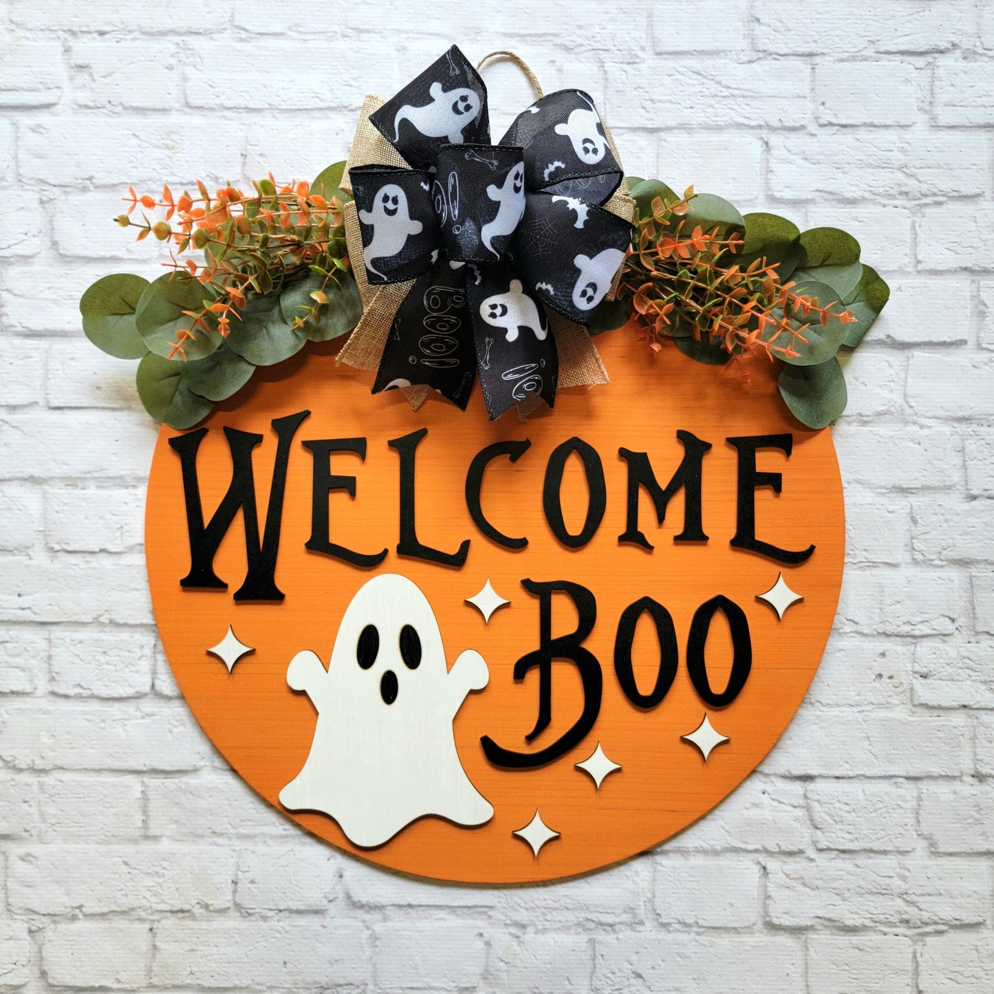 Welcome Boo Door Hanger