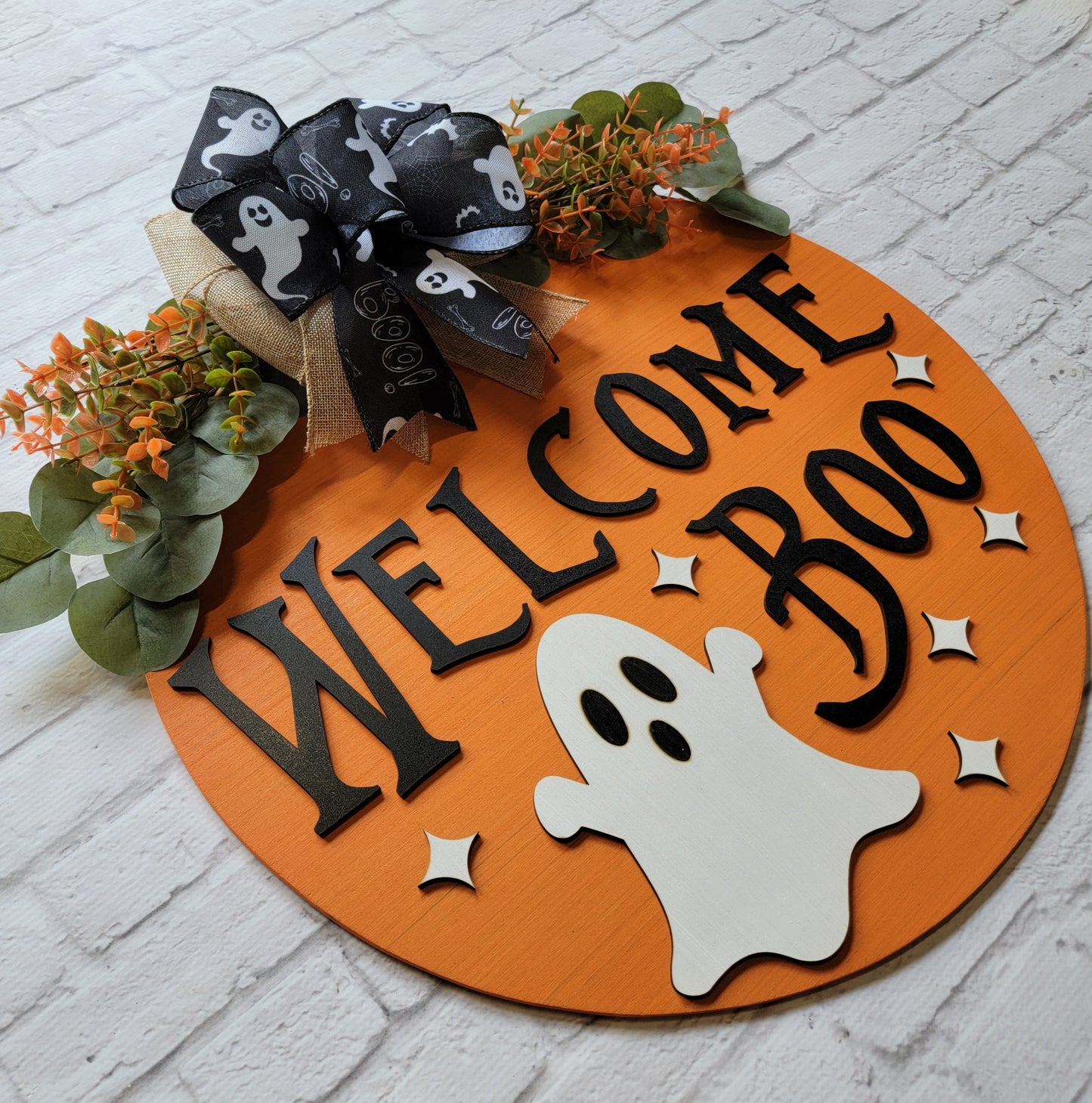 Welcome Boo Door Hanger