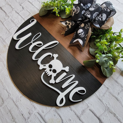 Halloween Welcome Door Hanger