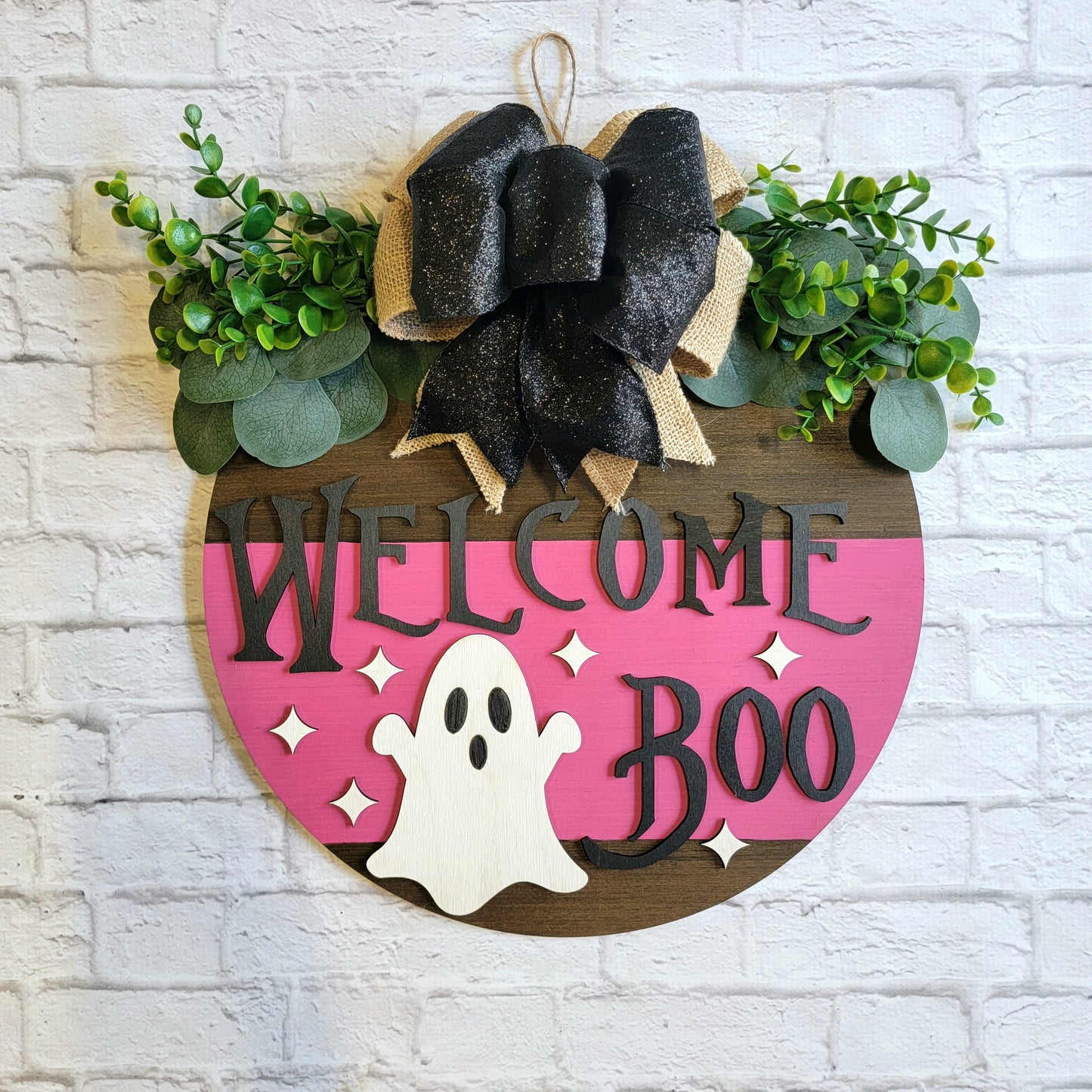 Welcome Boo Door Hanger