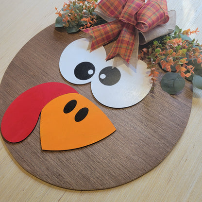 Turkey Thanksgiving Door Hanger