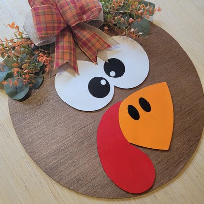 Turkey Thanksgiving Door Hanger