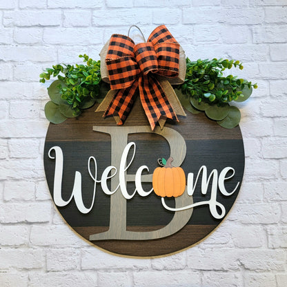 Fall Welcome Door Hanger