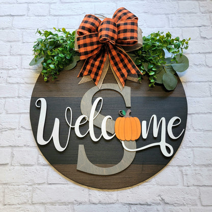 Fall Welcome Door Hanger