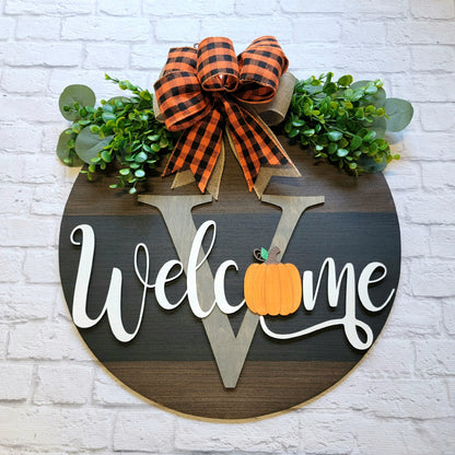 Fall Welcome Door Hanger