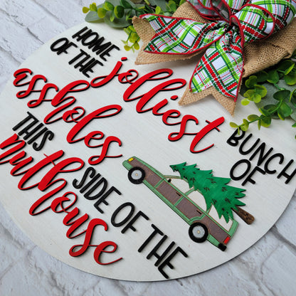 Griswold Christmas Vacation Door Hanger