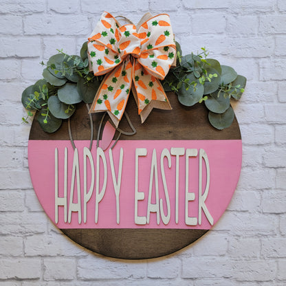 Happy Easter Front Door Hanger