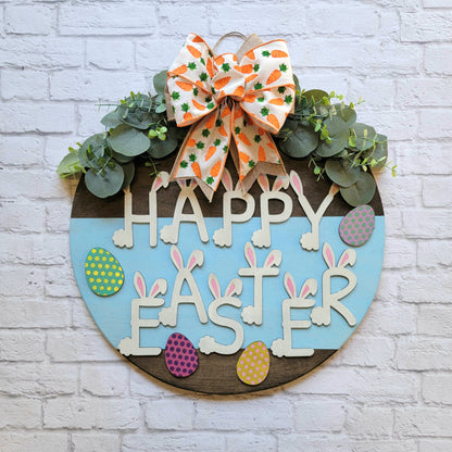 Happy Easter Front Door Hanger