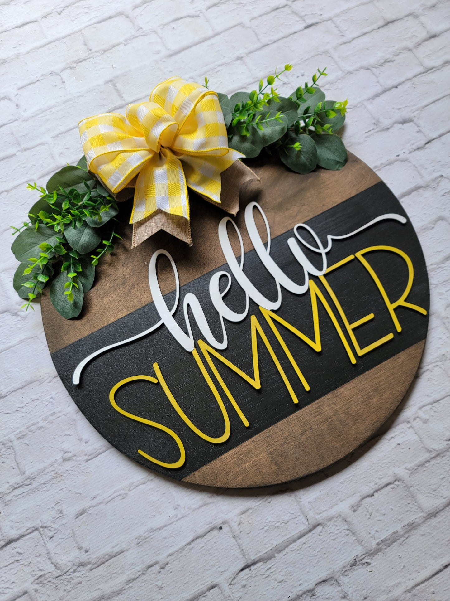 Hello Summer Door Hanger