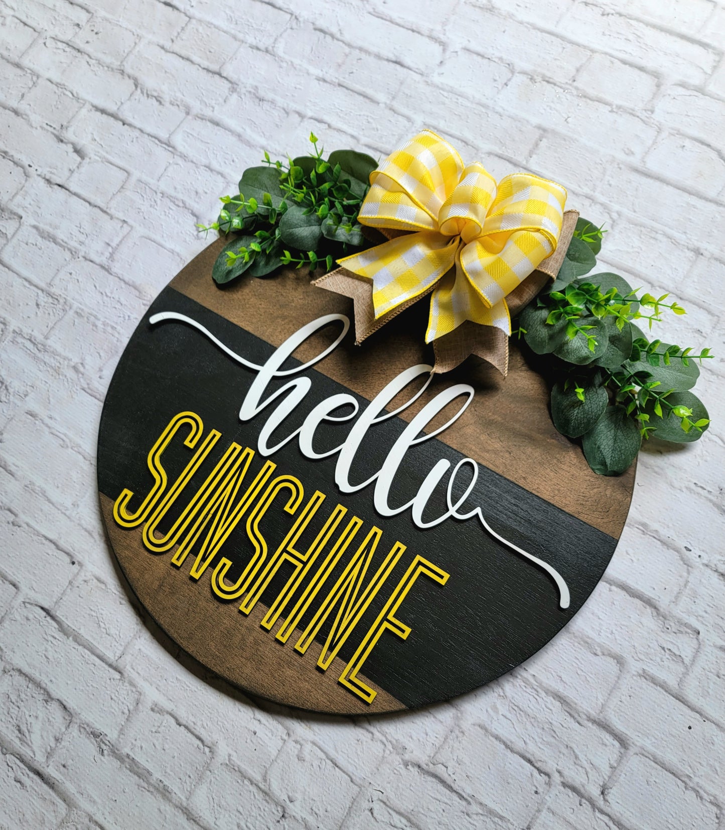 Hello Sunshine Door Hanger