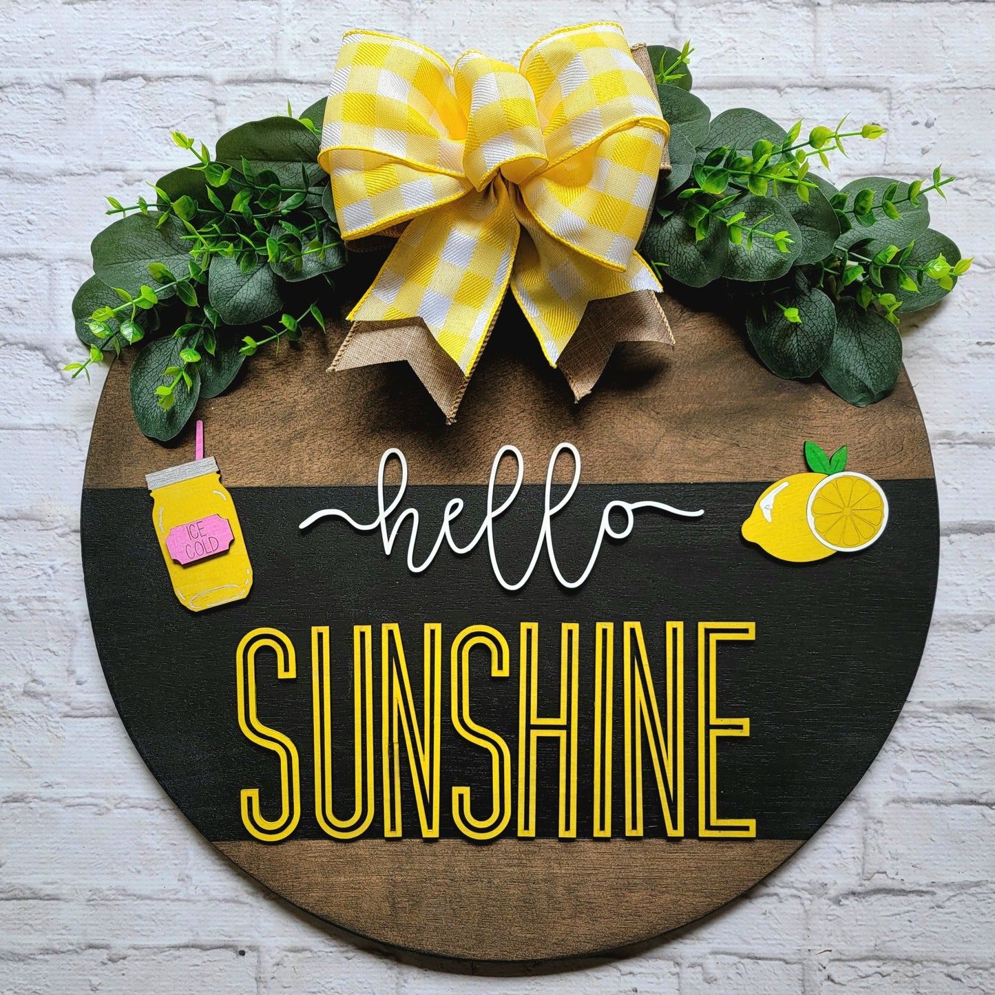 Hello Sunshine Door Hanger