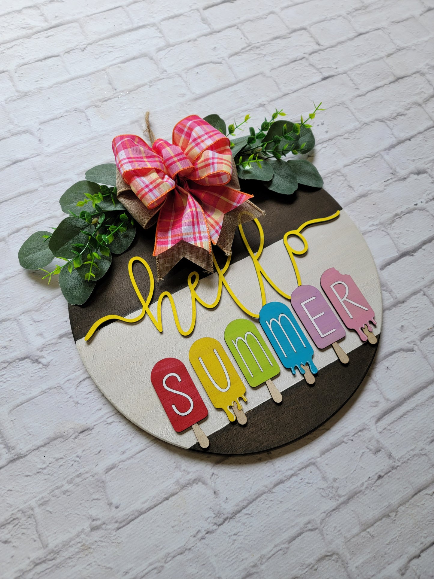 Hello Summer Door Hanger