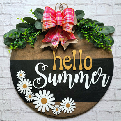 Hello Summer Door Hanger