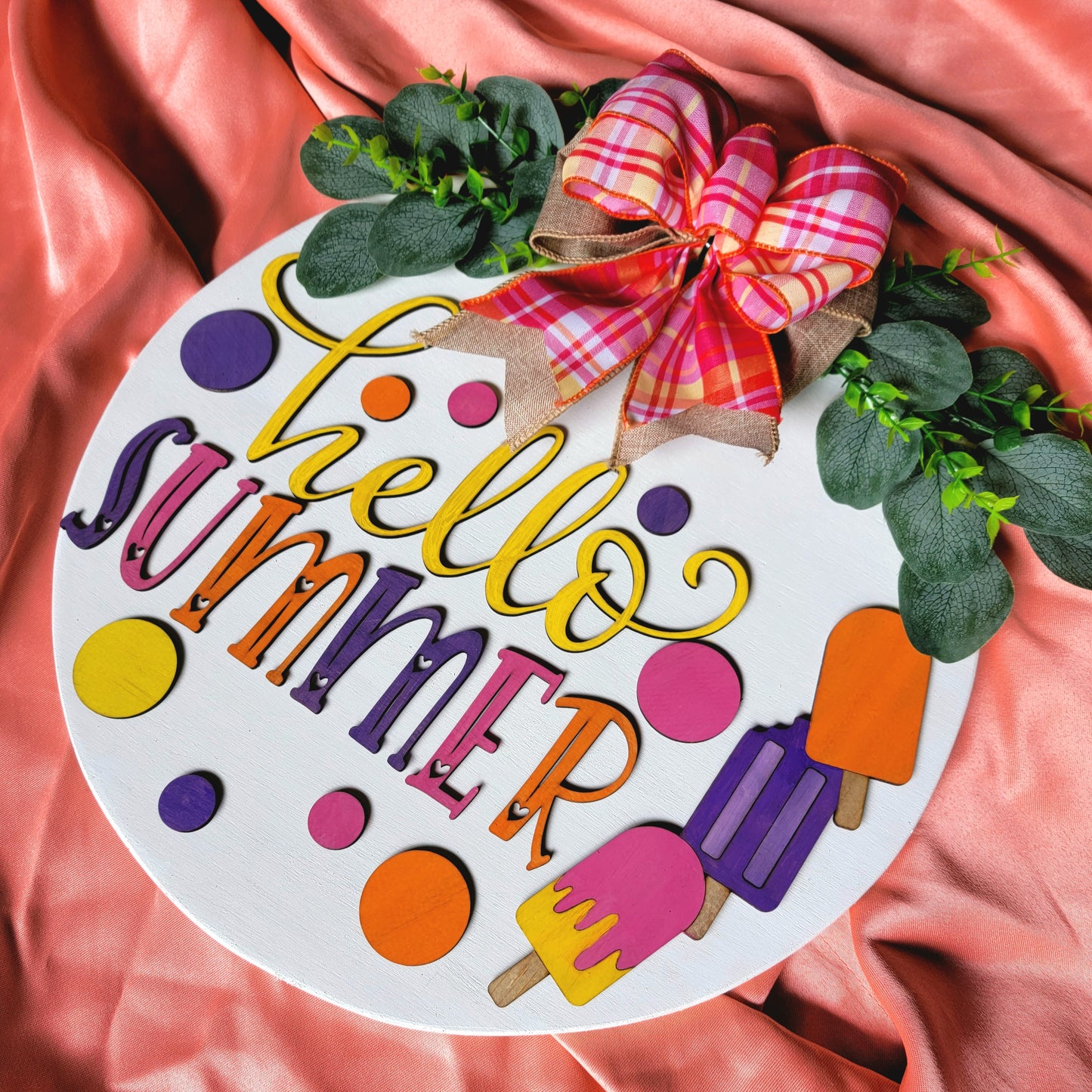 Hello Summer Door Hanger