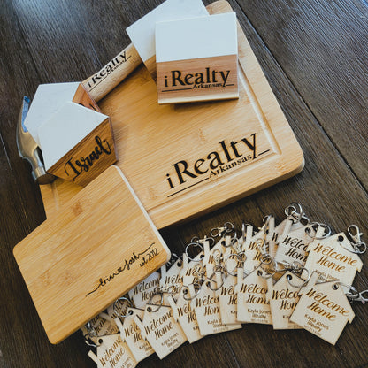 Welcome Home Real Estate Keychains