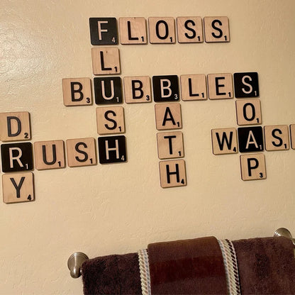 Scrabble Tiles Wall Art