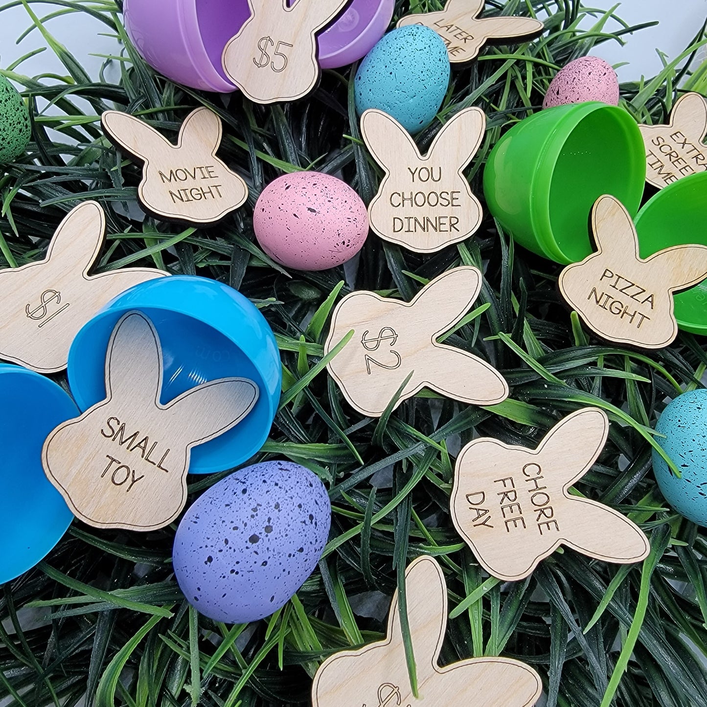 Easter Basket Egg Tokens