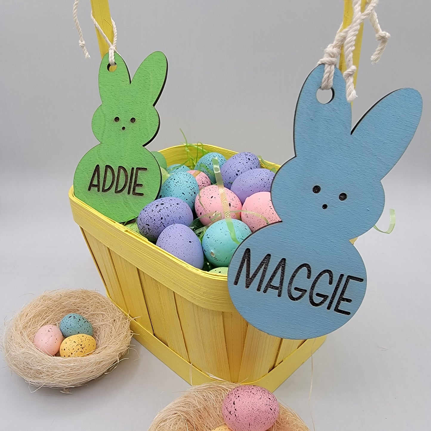 Easter Basket Peep Tag