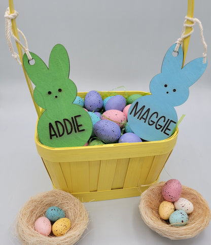 Easter Basket Peep Tag