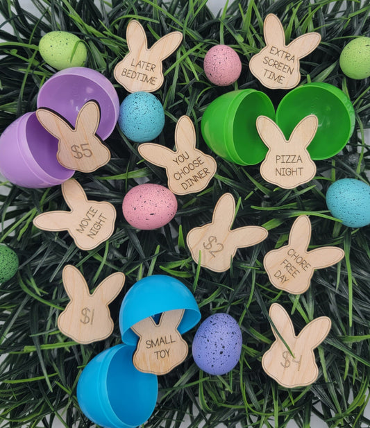 Easter Basket Egg Tokens