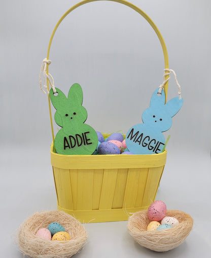 Easter Basket Peep Tag