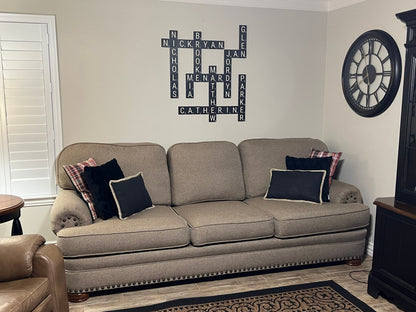 Scrabble Tiles Wall Art